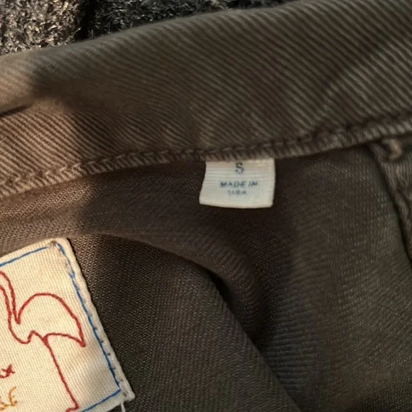 RARE SANDRINE ROSE sz S “troublemaker/girl gang” button front jacket 3/4 sleeves - Picture 9 of 12